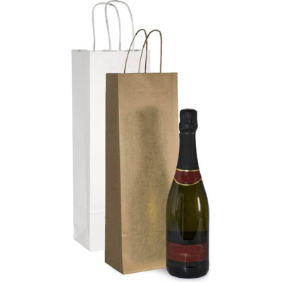 Shopper Porta Bottiglia in Carta per 2 Bottiglie - vendita online all'ingrosso b2b