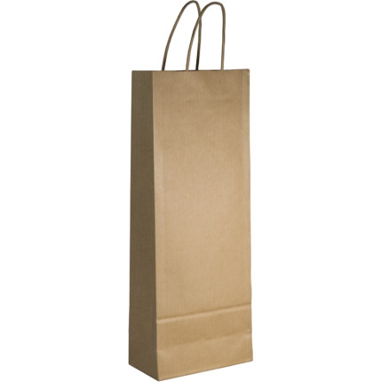 SACCHETTO PORTABOTTIGLIA IN CARTA AVANA