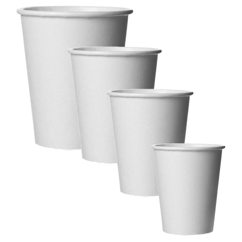 Bicchieri Di Carta Natalizi Terryshop74 - 100 Pezzi Da 180ml Con Motivi Renna E Vischio, Verde, Perfetti Per Bevande Calde E Fredde