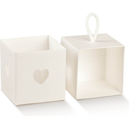 CUBOTTO CUORE PORTACONFETTI