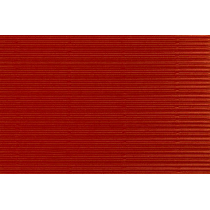 Cartoncino ondulato rosso 70x100CM