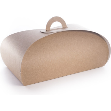 SCATOLA PER DOLCI MONOPORZIONE CON MANICI SCATOLA PER DOLCI MONOPORZIONE CON MANICI