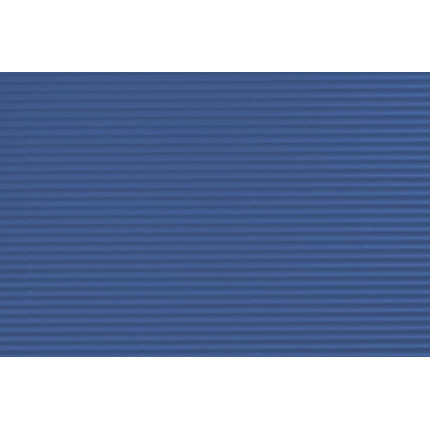 Cartoncino ondulato blu reflex 70x100CM