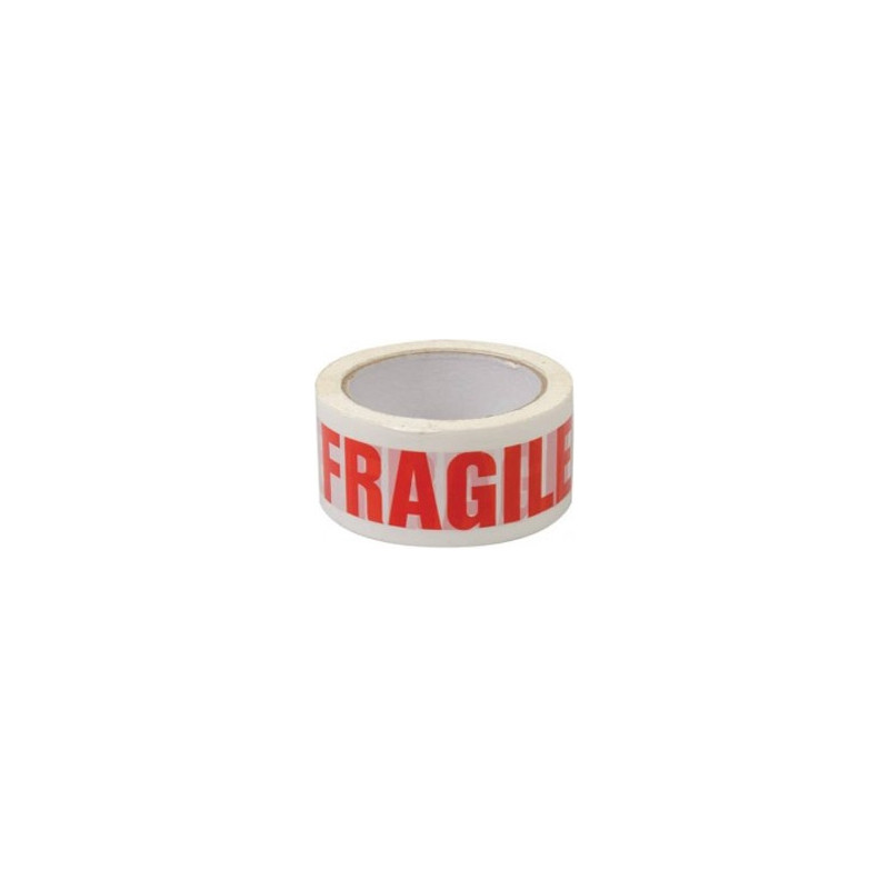 NASTRO ADESIVO CON DICITURA "FRAGILE"