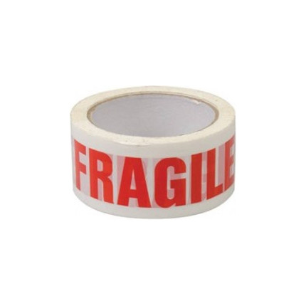 NASTRO ADESIVO CON DICITURA "FRAGILE"