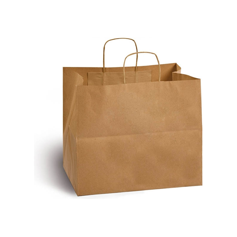 SACCHETTI IN CARTA EXTRA LARGE AVANA