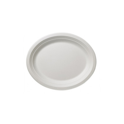 Piatti Ovali Bio (50 pezzi) | Vendita online all'ingrosso b2b