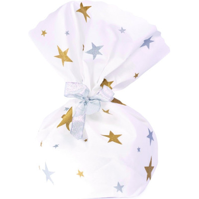 BUSTE IN TESSUTO NON TESSUTO PER PANETTONE STARS (10 PEZZI)