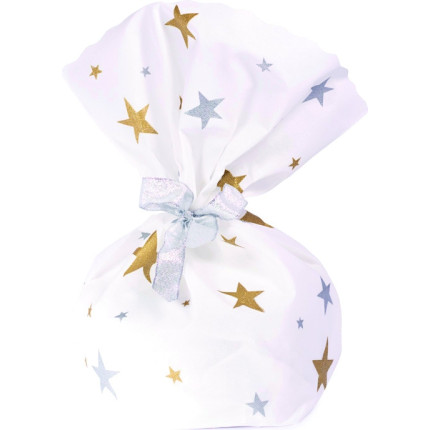 BUSTE IN TESSUTO NON TESSUTO PER PANETTONE STARS (10 PEZZI)