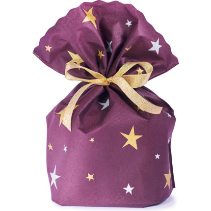 BUSTE IN TESSUTO NON TESSUTO PER PANETTONE STARS (10 PEZZI)