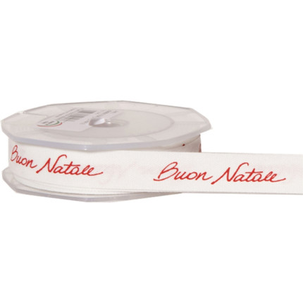 Nastro policotone Buon Natale Nastro policotone Buon Natale