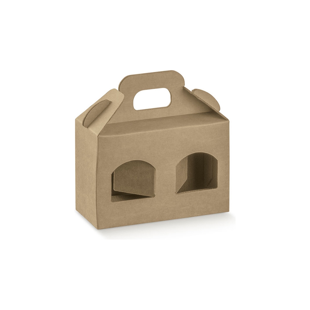 Scatola portavasetti con due finestre - VENDITA ONLINE ALL'INGROSSO B2B