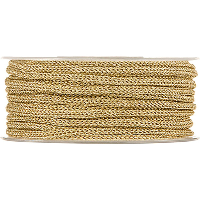Cordino tubolare oro