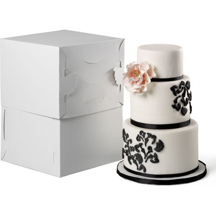 Scatola porta torta magica con altezza regolabile Scatola porta torta magica con altezza regolabile