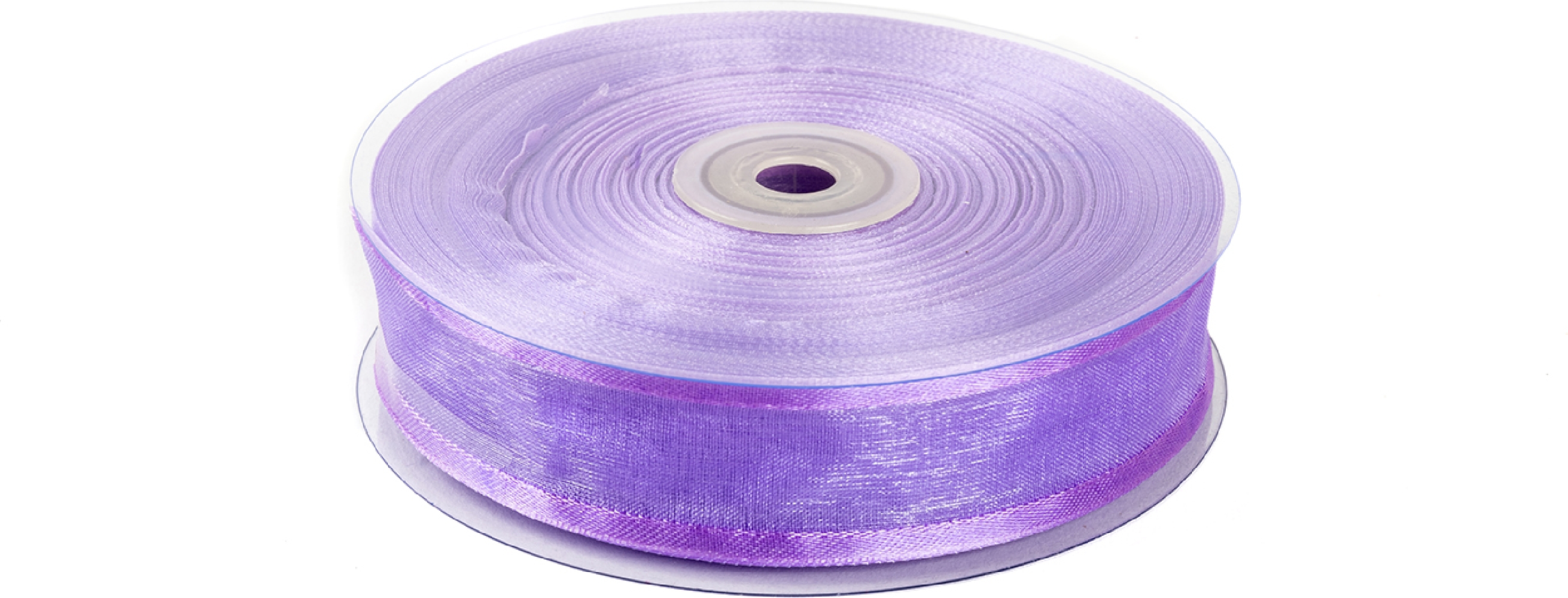 Nastro organza con bordi in raso