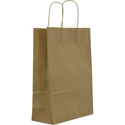 SHOPPER IN CARTA NEUTRI BIANCHI E AVANA CON CORDINO RITORTO - vendita online all'ingrosso b2b 2