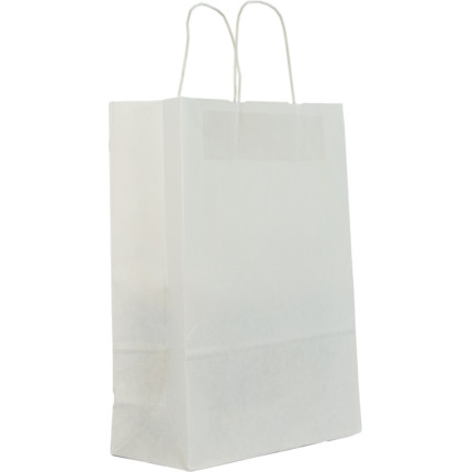 SACCHETTI  IN CARTA CON CORDINO RITORTO BIANCO