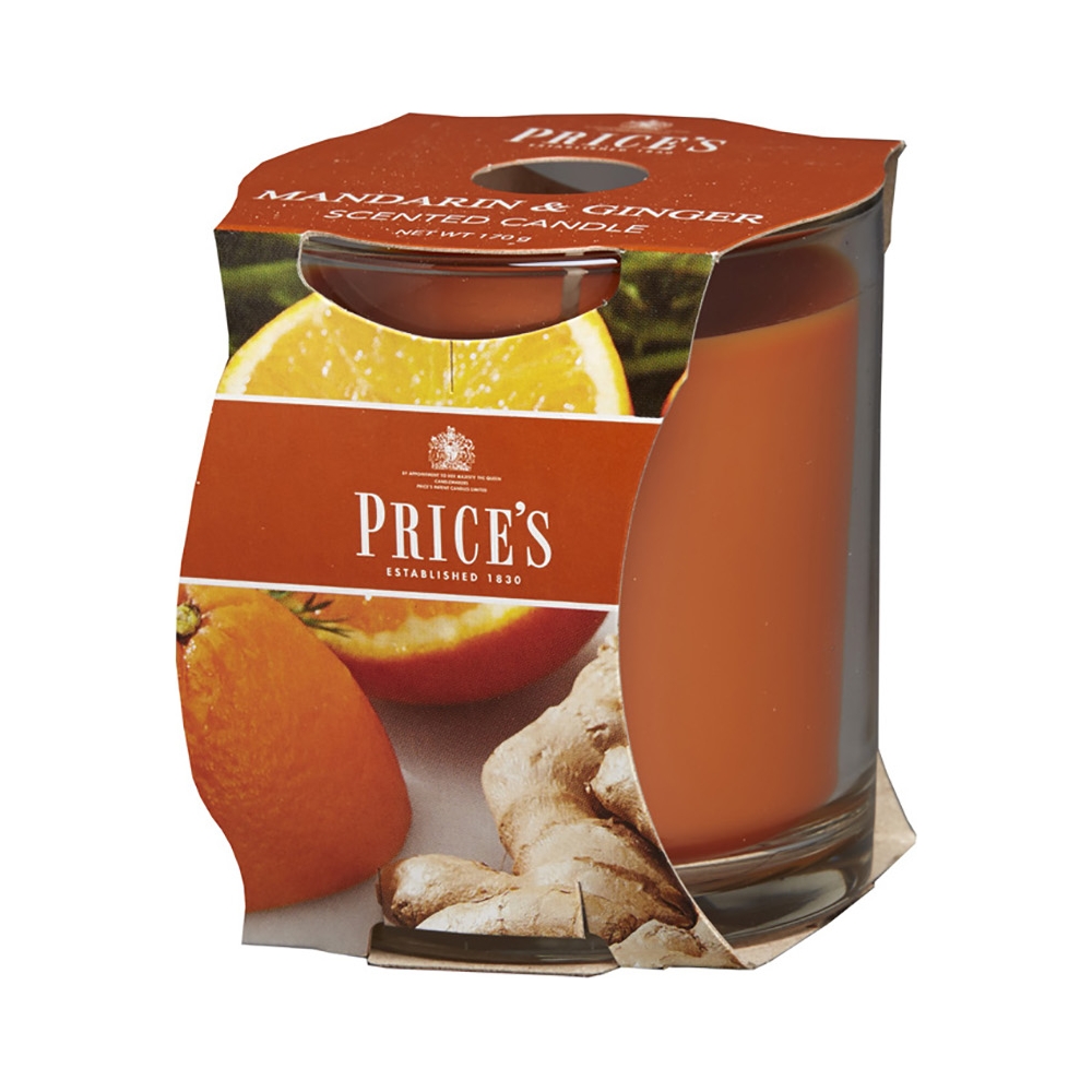 Candela Profumata in Vetro Diverse Colorazioni | Vendita Ingrosso