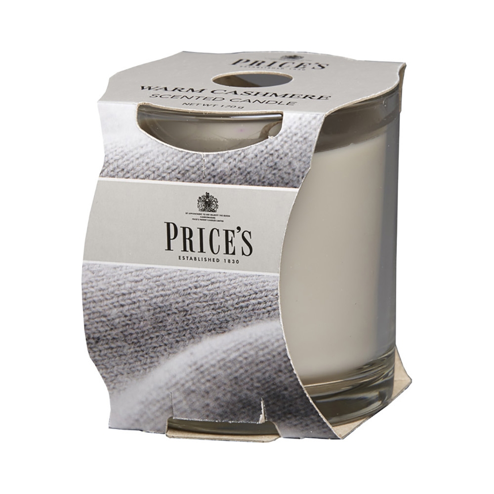 Candela Profumata in Vetro Diverse Colorazioni | Vendita Ingrosso