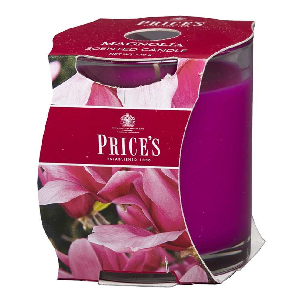 Candela Profumata in Vetro Diverse Colorazioni | Vendita Ingrosso