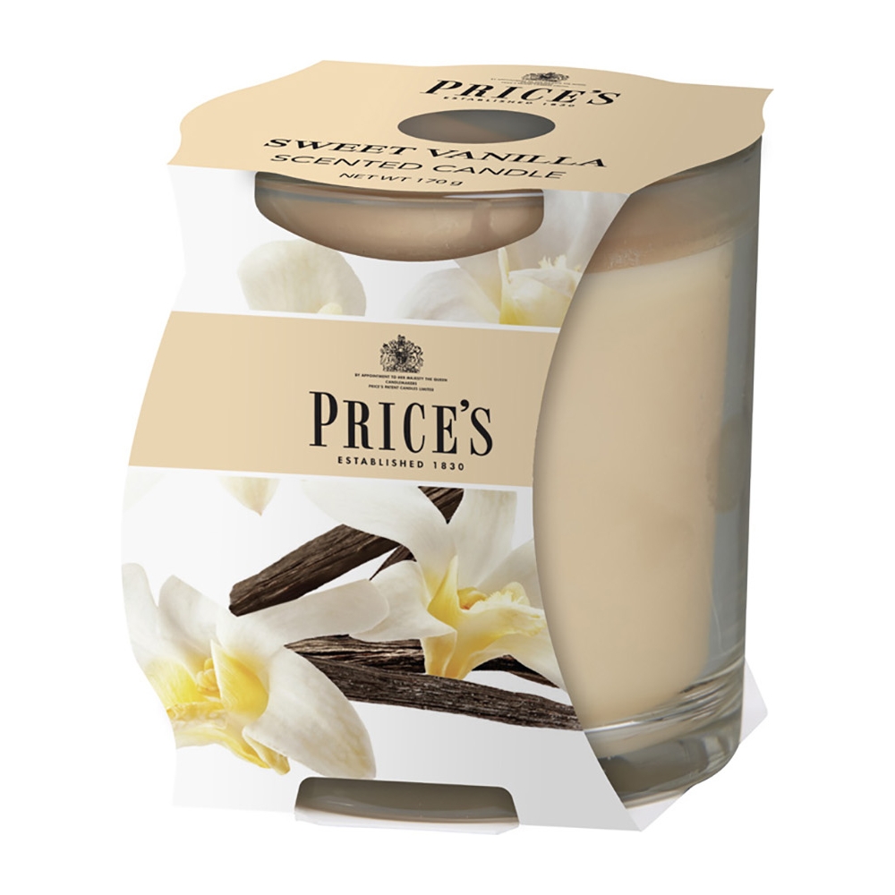 Candela Profumata in Vetro Diverse Colorazioni | Vendita Ingrosso