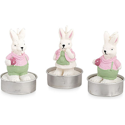 TEA LIGHT CONIGLIETTI (6 PEZZI)
