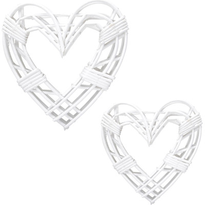 CUORE IN RATTAN