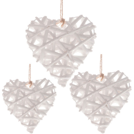 CUORE IN SALICE INTRECCIATO
