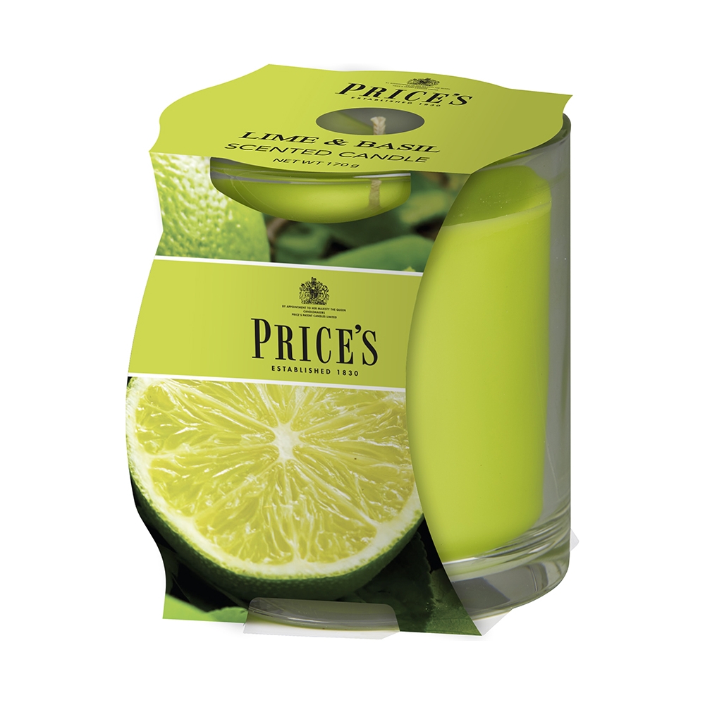 Candela Profumata in Vetro Diverse Colorazioni | Vendita Ingrosso