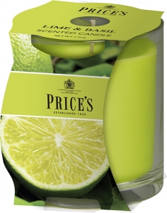 Candela Profumata in Vetro Diverse Colorazioni | Vendita Ingrosso