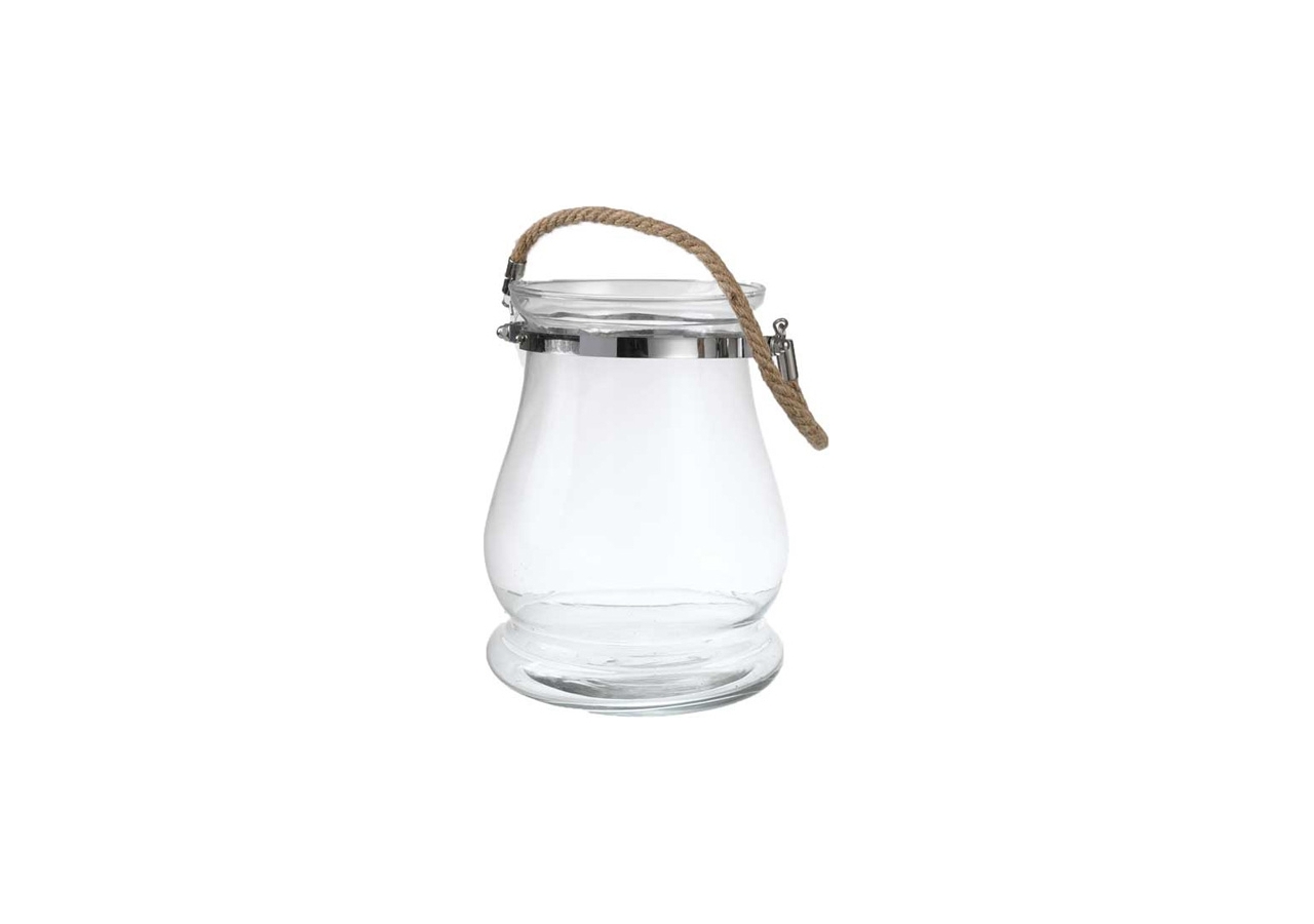 Vaso lanterna in vetro. Vendita all'ingrosso e online
