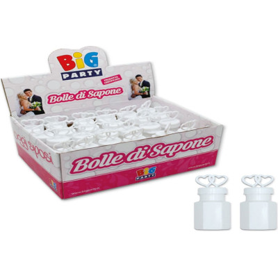 Bolle di sapone cuori (24 pezzi)