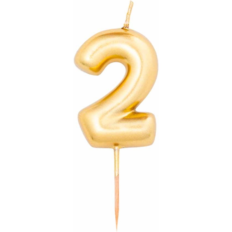 Candelina con pick oro