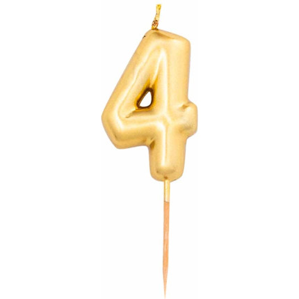 Candelina con pick oro