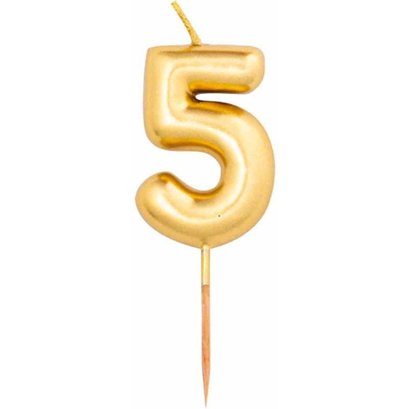 Candelina con pick oro