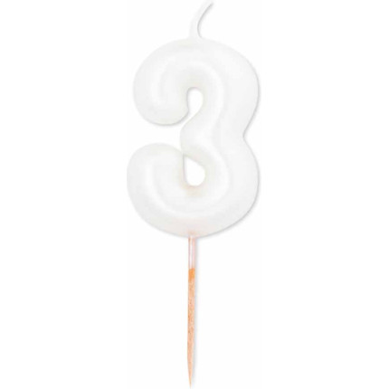 Candelina perlata con pick