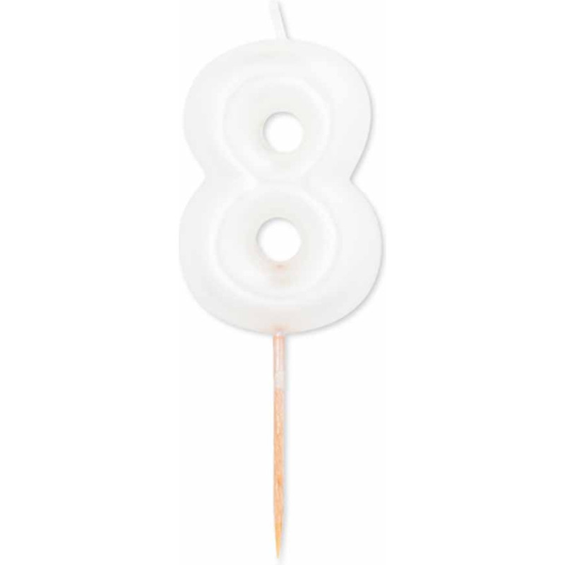 Candelina perlata con pick