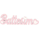 Scritta battesimo in legno
