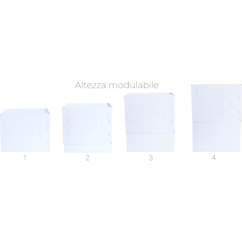 Scatola Porta Torta Magica con Altezza Regolabile - Vendita Ingrosso