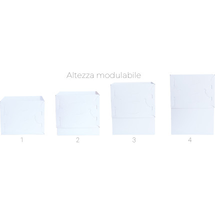 Scatola Porta Torta Magica con Altezza Regolabile - Vendita Ingrosso Scatola Porta Torta Magica con Altezza Regolabile - Vendita Ingrosso