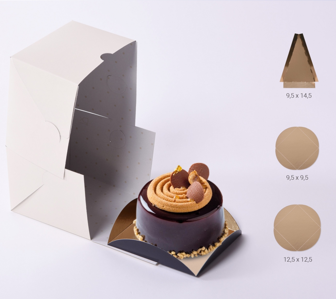 SCATOLE MONOPORZIONI QUADRATE