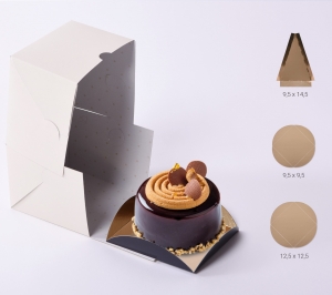 SCATOLE MONOPORZIONI QUADRATE