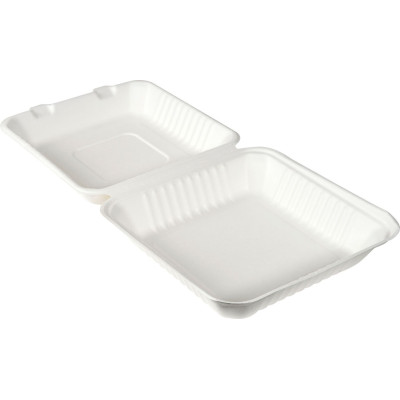 Vaschetta eco in bagassa take away per alimenti delivery ingrosso b2b online 2
