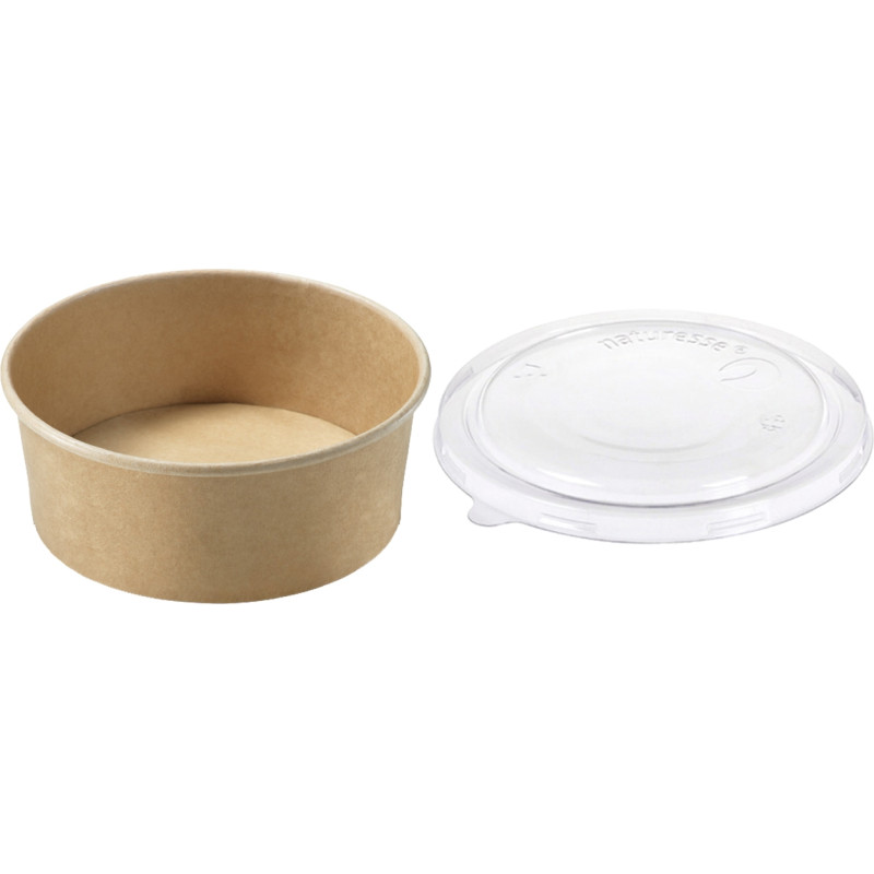 Ciotola contenitore in cartone per alimenti e verdure a domicilio vendita b2b online all'ingrosso