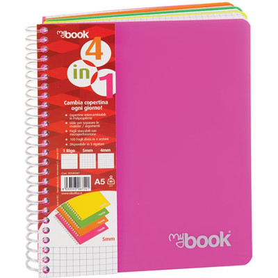 Maxiquaderno 4 in 1 80gr 2