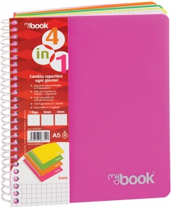 Maxiquaderno 4 in 1 80gr Maxiquaderno 4 in 1 80gr