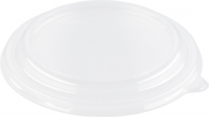 Coperchio tondo in plastica trasparente per ciotole e insalatiere in cartone bianco 775 ml | Vendita ingrosso online Incartare