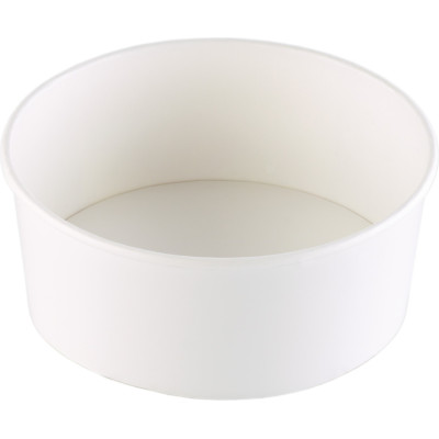 Contenitore di 775ml per insalata e alimenti in cartoncino laminato PE bianco | Ingrosso online Incartare