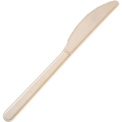 Coltelli bambu' e cpla (50 pezzi) - 100% compostabili