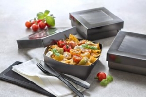 Astuccio Kray con coperchio a finestra lucido e trasparente per delivery e take away incartare ingrosso online Astuccio Kray con coperchio a finestra lucido e trasparente per delivery e take away incartare ingrosso online